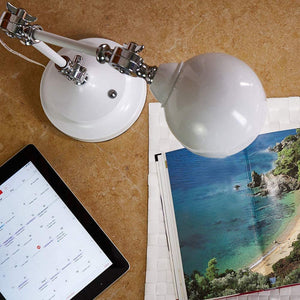 Adjustable LED Desk Lamp with USB Charging Port