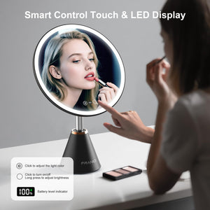 LED Makeup Mirror with Lights & 10x Magnification