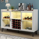 Wine Bar Cabinet with LED Light