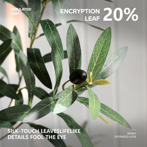 Artificial Olive Tree – Indoor Outdoor Faux Plant