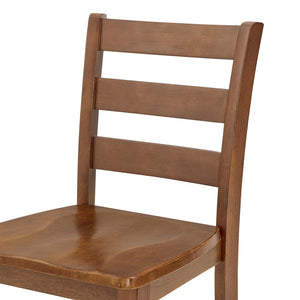 Counter Height Dining Table Set with 4 Chairs – 5-Piece Bar-Style Breakfast Set for Small Spaces