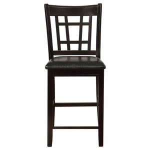 5-Piece Counter Height Dining Set – Oval Extendable Table with Storage & Upholstered Chairs