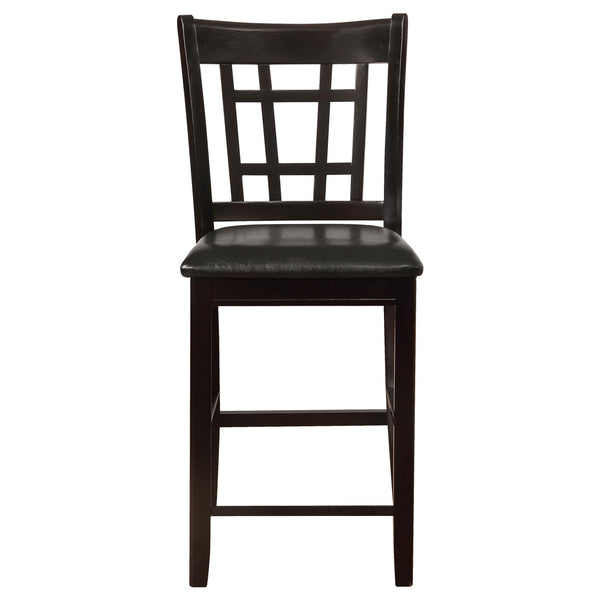 5-Piece Counter Height Dining Set – Oval Extendable Table with Storage & Upholstered Chairs
