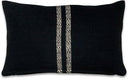Lumbar Pillow Cover 12x20 – Cotton Textured Accent Cushion
