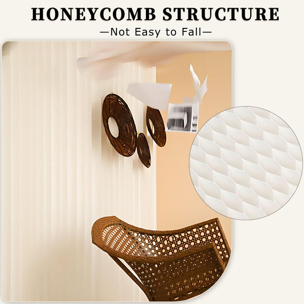 Foldable Paper Room Divider – Portable Privacy Screen