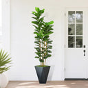 Artificial Fiddle Leaf Fig Tree with Planter – 6 ft