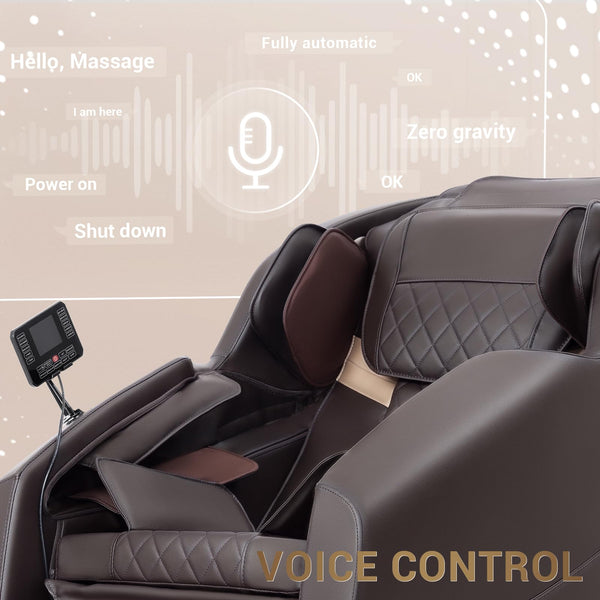 Zero Gravity Full Body Massage Chair with Shiatsu, Heat & Bluetooth