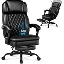 400lbs Big & Tall Executive Office Chair with Footrest