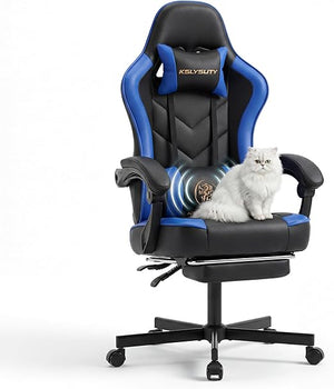 High Back Ergonomic Gaming Chair with Pocket Spring Cushion
