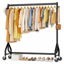 Heavy Duty Rolling Clothes Rack with Wheels