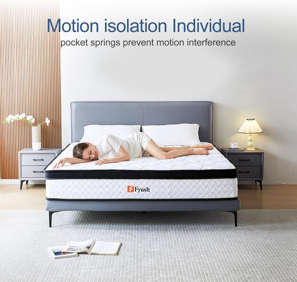 Queen Size Hybrid Memory Foam Mattress