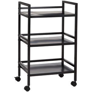 3-Tier Metal Rolling Utility Cart