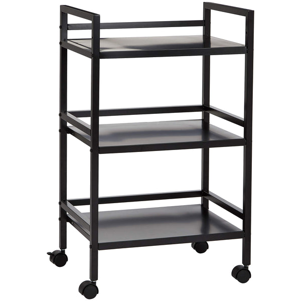 3-Tier Metal Rolling Utility Cart