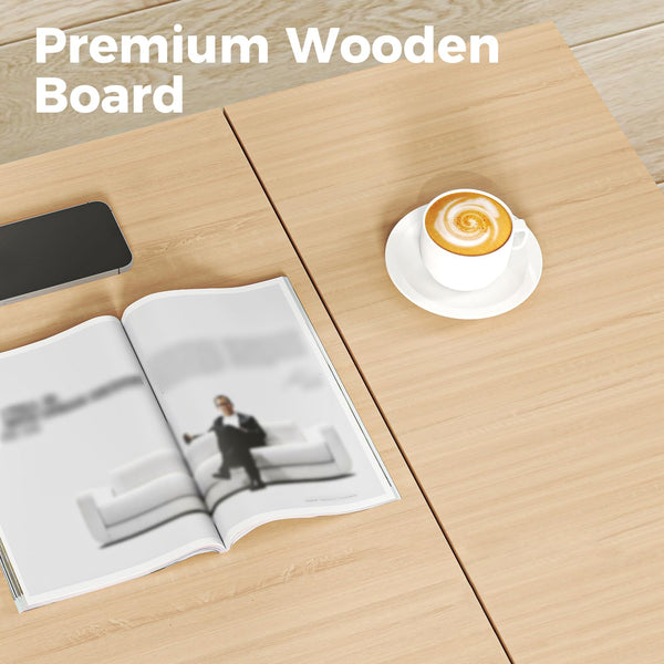 Lift Top Coffee Table with Hidden Storage & Adjustable Shelves