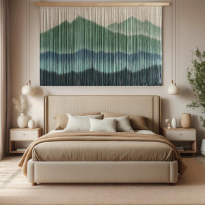 Large Boho Macrame Wall Hanging Tapestry