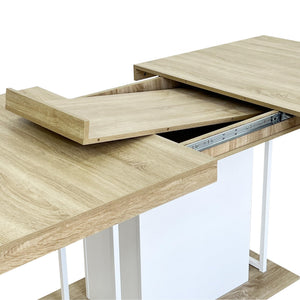 Extendable Dining Table for 6-10 People