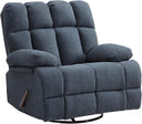 Oversized 360° Swivel Glider Recliner Chair