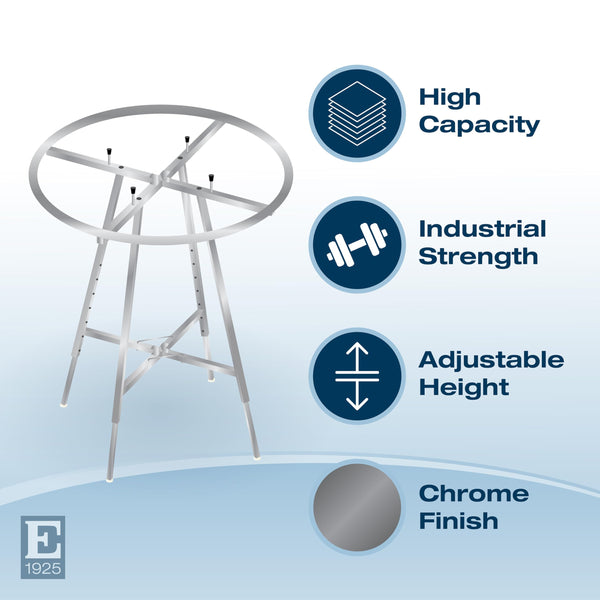 Chrome Round Garment Rack