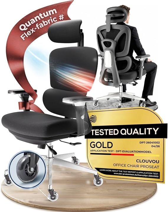 Ergonomic Mesh Office Chair with Lumbar Support