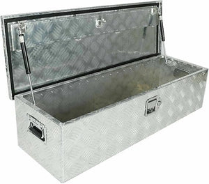 Aluminum Truck Bed Tool Box with Lock