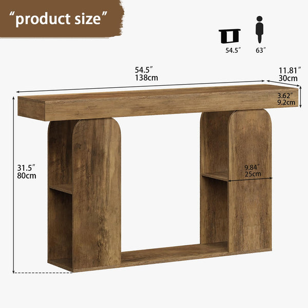 54-Inch Farmhouse Console Table