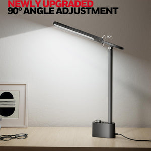LED Desk Lamp with USB Charging Ports