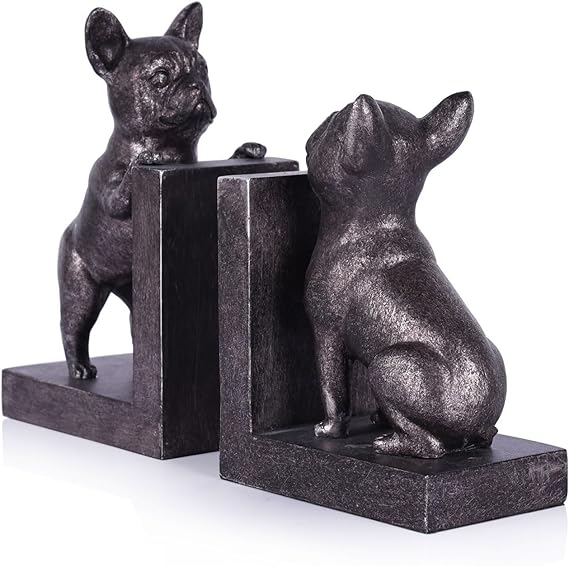 Vintage Bulldog Bookends Set of 2