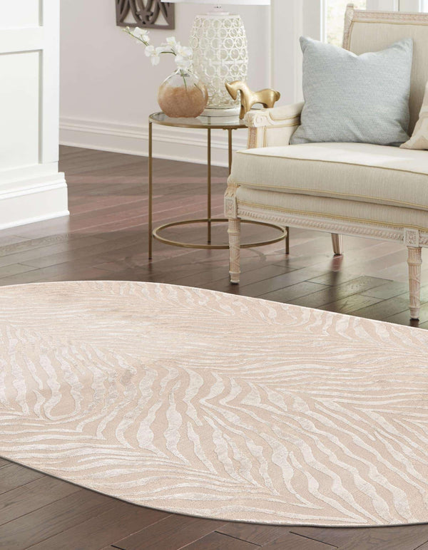 Finsbury Collection Area Rug – Leaf Pattern | Machine Made | Polypropylene & Polyester