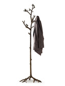 Bronze Cast Aluminum Lovebird Coat Rack
