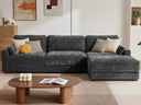 120" Modular Sectional Sofa with Ottoman
