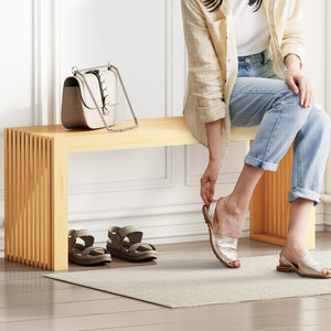 Bamboo Dining & Entryway Bench