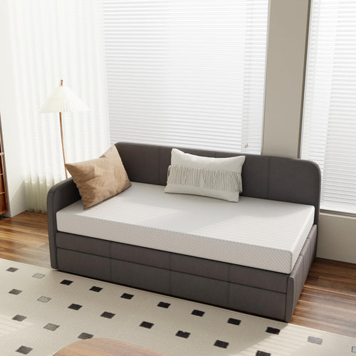 Twin Mattress 5 Inch Medium Firm Cooling Gel Memory Foam