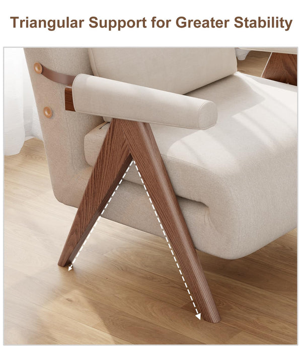Convertible Sleeper Chair Sofa Bed – 3-in-1 Adjustable Backrest