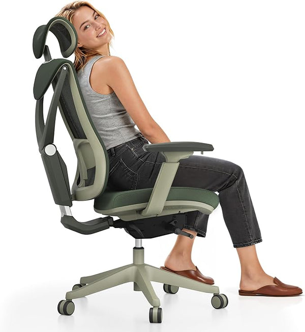 Ergonomic Mesh Office Chair with Lumbar Support
