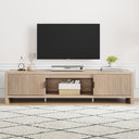 63-Inch Fluted-Door TV Stand & Entertainment Center
