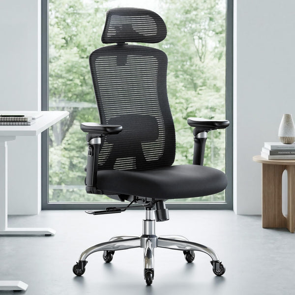 Ergonomic High-Back Office Chair with 6D Armrests