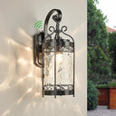 Retro Outdoor Wall Lantern | Coach Light & Dusk to Dawn Sconce | Waterproof Aluminum