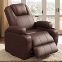 Swivel Rocker Recliner Chair with Vibration Massage