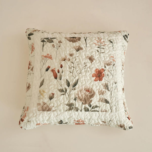 Floral Quilted Bed in a Bag Set – 12-Piece Complete Bedding