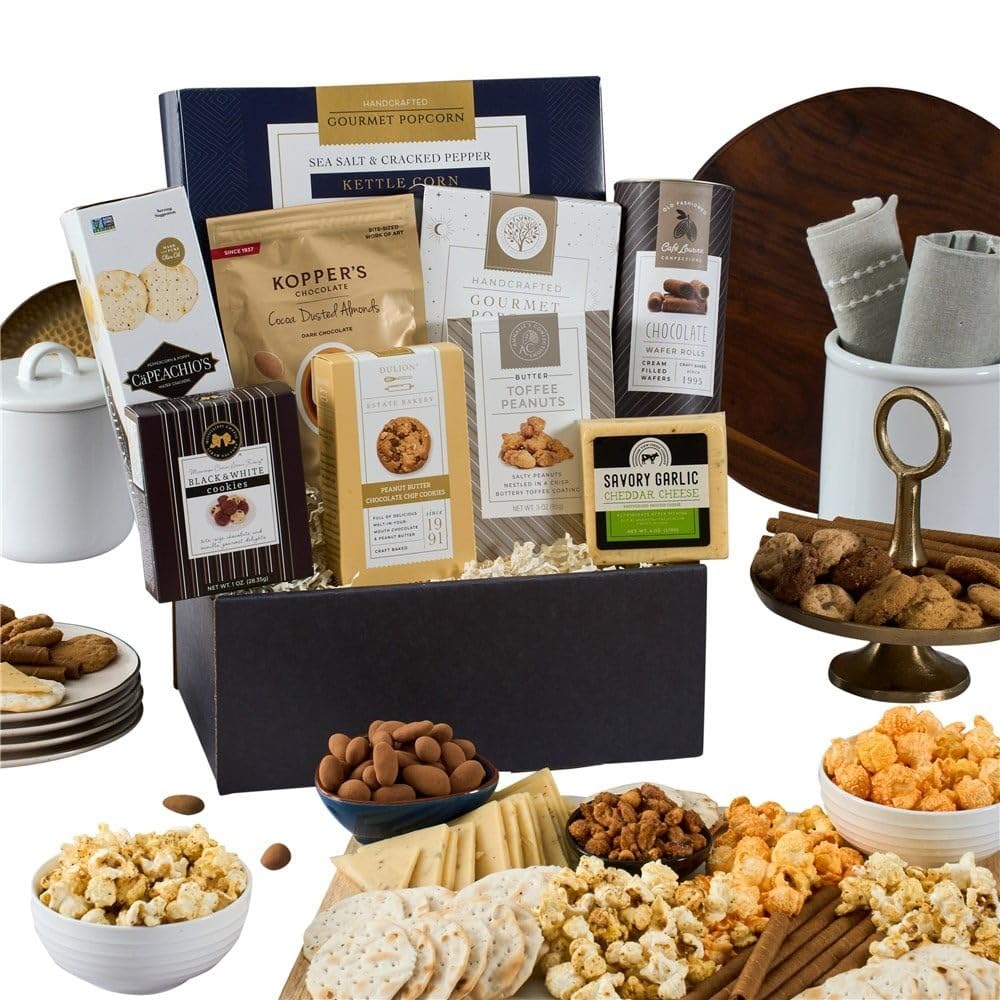 Gourmet Snack & Chocolate Gift Basket