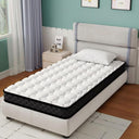 Twin Pillow Top Memory Foam Mattress – Medium Firm, Cooling Gel, 5 Inch