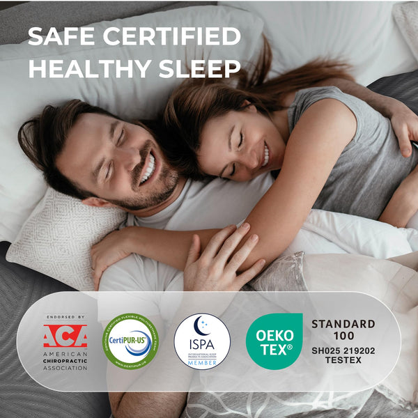 King Size Gel Memory Foam Mattress – Cooling, Pressure Relief, Multi-Size