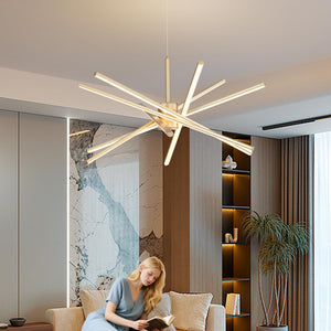 33-Inch Dimmable Sputnik LED Chandelier