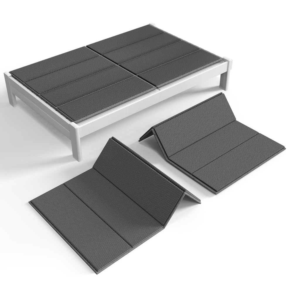 Sofa Bed Support Board - Bunkie Board with Anti-Slip Silicone & Washable Cover