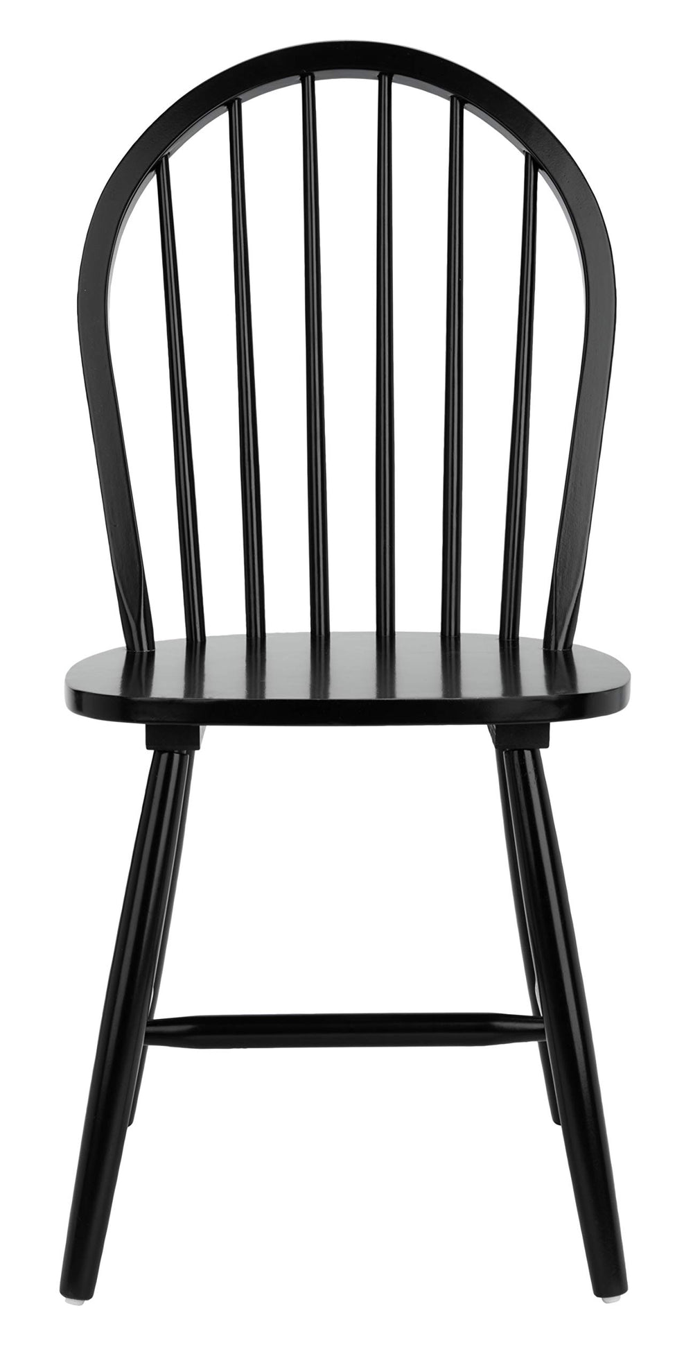 Windsor Farmhouse Dining Chairs Set of 2 – Spindle Back Solid Wood