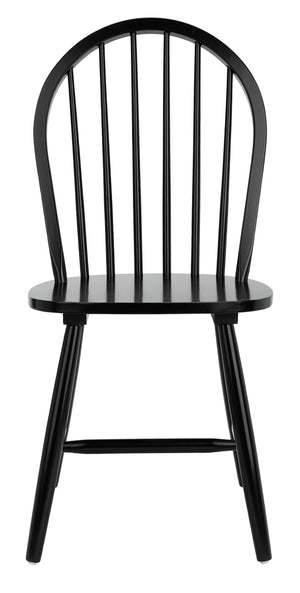 Windsor Farmhouse Dining Chairs Set of 2 – Spindle Back Solid Wood
