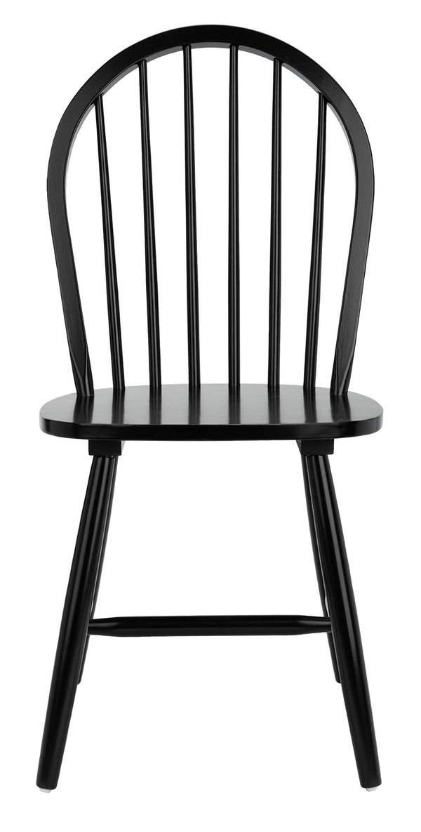 Windsor Farmhouse Dining Chairs Set of 2 – Spindle Back Solid Wood