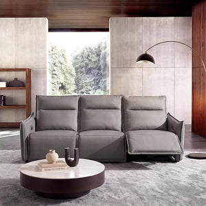 96" Power Recliner Sofa 3-Seater | Zero Gravity | Faux Leather | USB & Type-C
