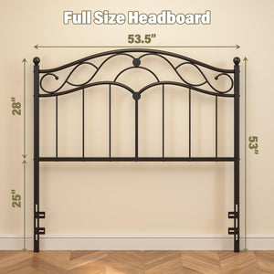 Adjustable Metal Headboard – Full & Queen