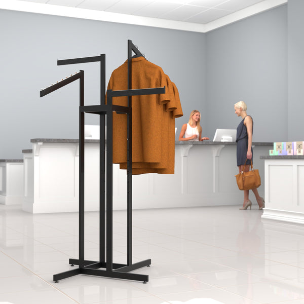 4-Way Adjustable Clothing Rack